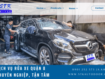 Cần dịch vụ rửa xe quận 8 chuyên nghiệp, tận tâm? Đến ngay STK AUTO DOOR!